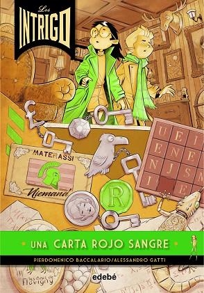 UNA CARTA ROJO SANGRE (CAS) | 9788468345475 | Baccalario, Pierdomenico / Gatti, Alessandro | Librería Castillón - Comprar libros online Aragón, Barbastro