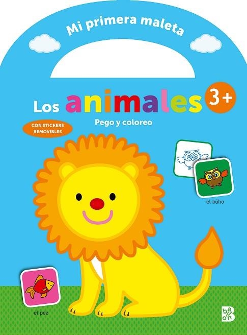 MI PRIMERA MALETA - PEGO Y COLOREO - LOS ANIMALES | 9789403228723 | BALLON | Librería Castillón - Comprar libros online Aragón, Barbastro