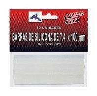 PACK 12 BARRAS SILICONA 7.4 X 100 MM TRANSPARENTE | 8429640510212 | Librería Castillón - Comprar libros online Aragón, Barbastro