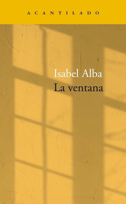 La ventana | 9788418370915 | Alba Rico, Isabel | Librería Castillón - Comprar libros online Aragón, Barbastro