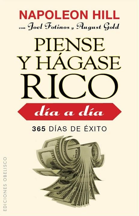 Piense y hágase rico día a día | 9788415968290 | HILL, NAPOLEON | Librería Castillón - Comprar libros online Aragón, Barbastro