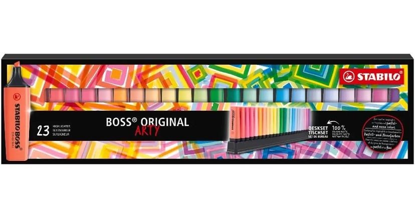 ROTULADOR FLUORESCENTE STABILO BOSS 70 ESTUCHE 23 ROTULADOR ARTY LINE | 4006381577847 | Librería Castillón - Comprar libros online Aragón, Barbastro