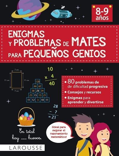 Enigmas y problemas de mates para pequeños genios (8-9 años) | 9788418882906 | Meyer, Aurore | Librería Castillón - Comprar libros online Aragón, Barbastro