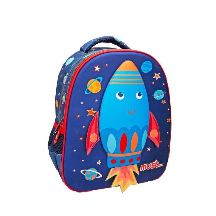 MOCHILA INFANTIL 3D COHETE 27X31X10 CM | 5205698545085 | Librería Castillón - Comprar libros online Aragón, Barbastro