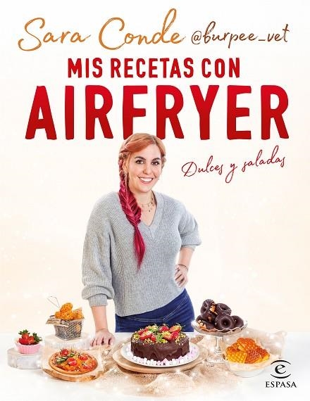 Mis recetas con airfryer | 9788467065466 | Sara Conde @burpee_vet | Librería Castillón - Comprar libros online Aragón, Barbastro