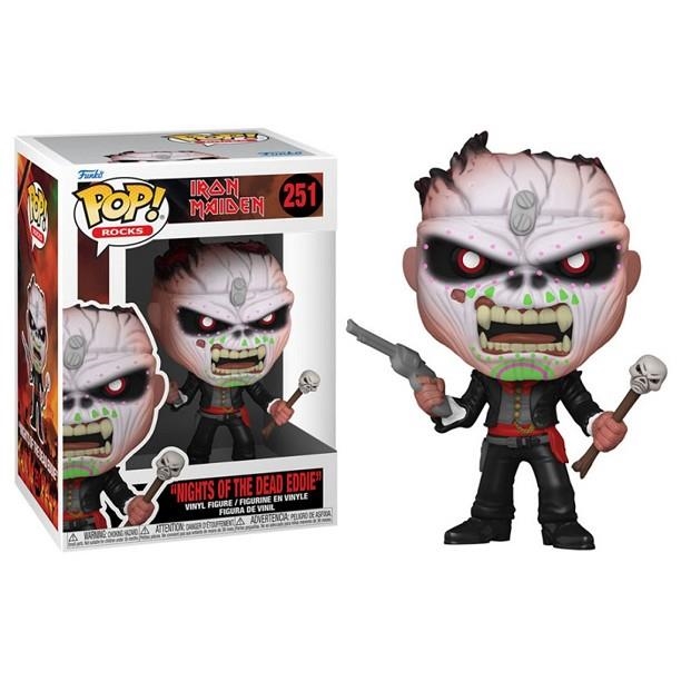 FUNKO POP ROCK - IRON MAIDEN NIGHTS OF THE DEAD EDDIE 251 | 889698576109 | Librería Castillón - Comprar libros online Aragón, Barbastro