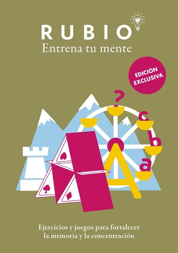 Ejercicios y juegos para fortalecer la memoria y la concentración (edición exclu | 9788425362644 | Cuadernos Rubio | Librería Castillón - Comprar libros online Aragón, Barbastro