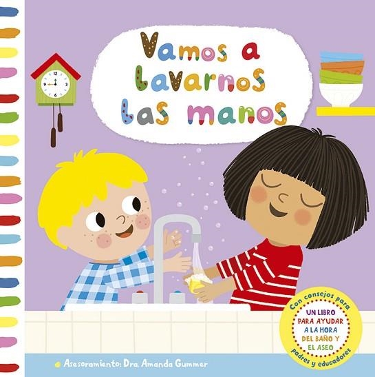 Vamos a lavarnos las manos | 9788491455578 | Gummer, Amanda | Librería Castillón - Comprar libros online Aragón, Barbastro