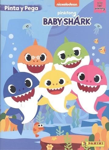 BABY SHARK. PINTA Y PEGA | 9788411013864 | VV.AA. | Librería Castillón - Comprar libros online Aragón, Barbastro