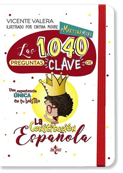 Martina mini. Las 1040 preguntas "clave" de la Constitución Española | 9788430984978 | Valera Gómez de la Peña, Vicente J. | Librería Castillón - Comprar libros online Aragón, Barbastro