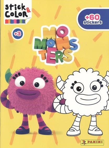 MOMONSTERS - STICK & COLOR | 9788427872684 | VV.AA. | Librería Castillón - Comprar libros online Aragón, Barbastro