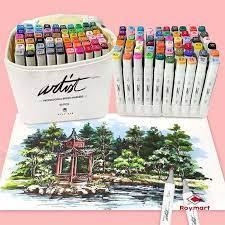 ROTULADORES DOBLE PUNTA PINCEL ROYMART CANVAS LUXE PROFESSIONAL BRUSH MARKER 60 COLORES | 8431234182736 | Librería Castillón - Comprar libros online Aragón, Barbastro