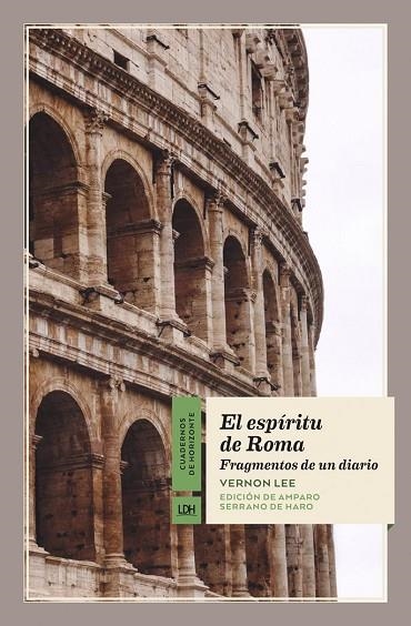 El espíritu de Roma | 9788417594183 | Lee, Vernon | Librería Castillón - Comprar libros online Aragón, Barbastro