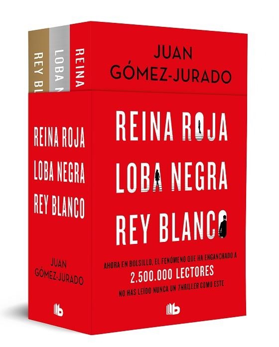 Trilogía Reina roja (Pack con: Reina roja | Loba negra | Rey blanco) | 9788413145037 | Juan GómezJurado | Librería Castillón - Comprar libros online Aragón, Barbastro