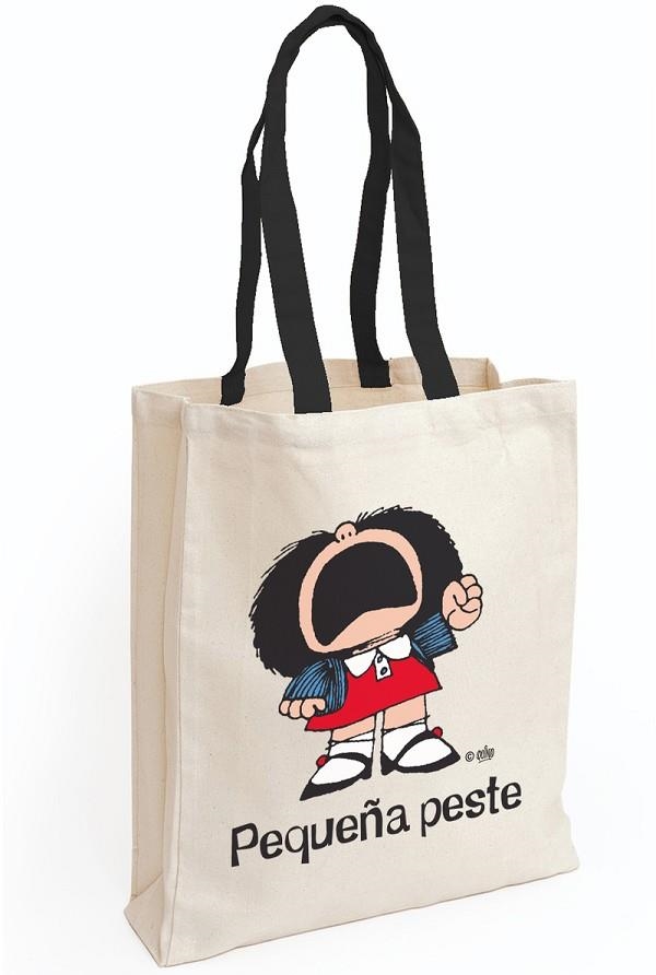 Bolsa tela con asa Mafalda Pequeña peste Nuevo formato | 9788893670425 | QUINO | Librería Castillón - Comprar libros online Aragón, Barbastro