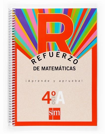 4º ESO REFUERZO MATEMÁTICAS APRENDE Y APRUEBA OPC. A  4º ESO-07 | 9788467516692 | Gonzalez Aguiliar, Jorge | Librería Castillón - Comprar libros online Aragón, Barbastro