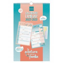 CALENDARIO 16 MESES FINOCAM 2022/23 FAMILIAR AVENTURA BASIC | 8422952341284 | Librería Castillón - Comprar libros online Aragón, Barbastro