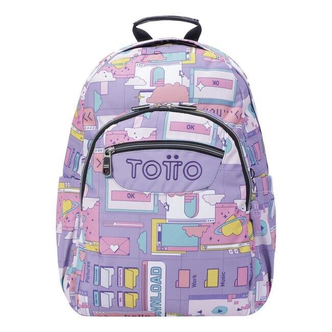 MOCHILA TOTTO ACUARELLES 2QI (adaptable a carro) | 7704758569866 | Librería Castillón - Comprar libros online Aragón, Barbastro