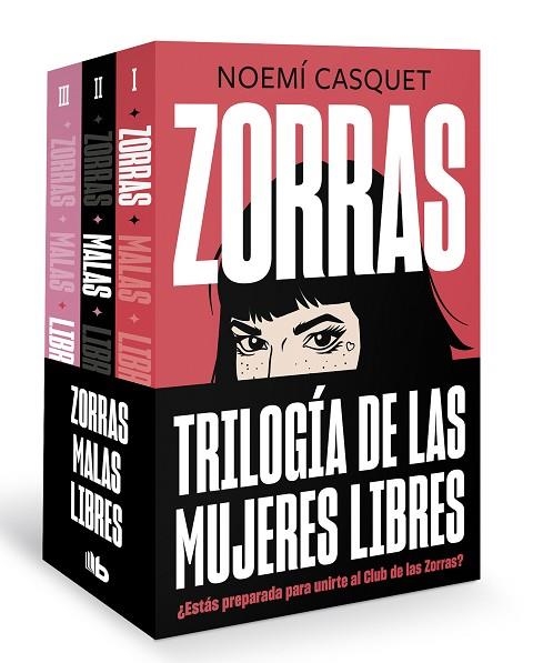 Pack Trilogía Zorras (contiene los títulos: Zorras | Malas | Libres) | 9788413145556 | Noemí Casquet | Librería Castillón - Comprar libros online Aragón, Barbastro