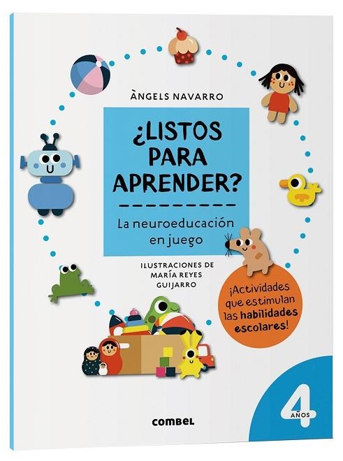 ¿Listos para aprender? La neuroeducación en juego 4 años | 9788491017967 | Navarro, Àngels | Librería Castillón - Comprar libros online Aragón, Barbastro