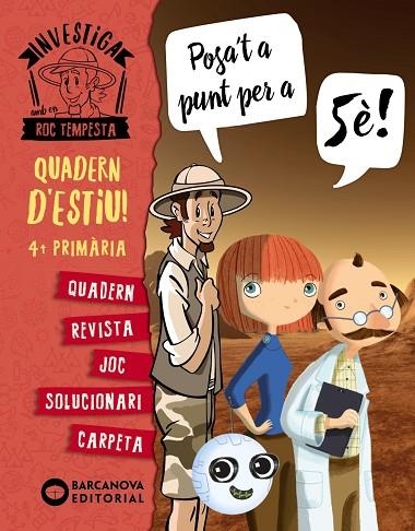 Investiga amb Roc Tempesta 4t. Posa't a punt per a 5è | 9788448954314 | Murillo, Núria / Cerdà, Ximo | Librería Castillón - Comprar libros online Aragón, Barbastro