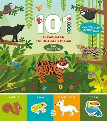 101 COSAS PARA ENCONTRAR Y PEGAR-LOS ANIMALES | 9789403229713 | BALLON | Librería Castillón - Comprar libros online Aragón, Barbastro