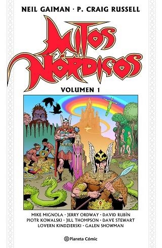 Mitos nórdicos nº 01/03 | 9788411120418 | Neil Gaiman | Philip Craig Russell | Mike Mignola | Jill Thompson | Jerry Ordway | David Rubin | Librería Castillón - Comprar libros online Aragón, Barbastro