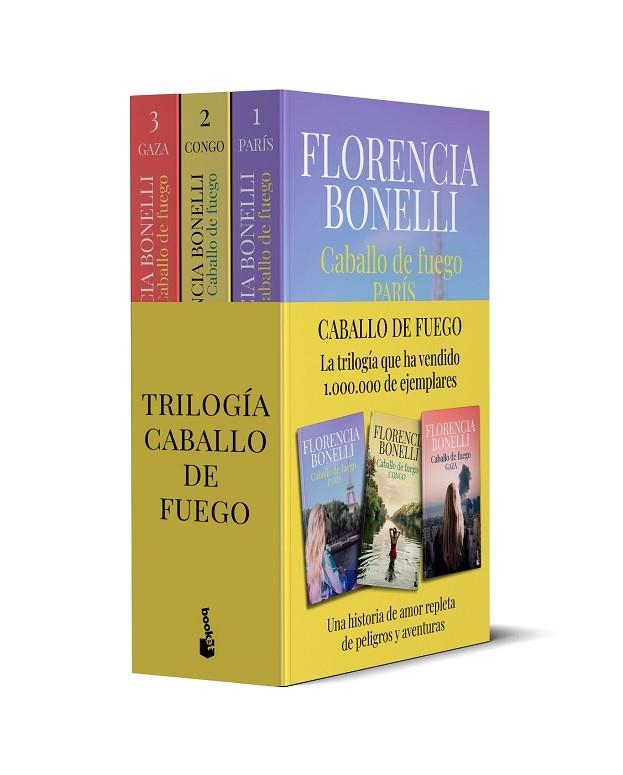 Pack Trilogía Caballo de fuego | 9788408261636 | Bonelli, Florencia | Librería Castillón - Comprar libros online Aragón, Barbastro