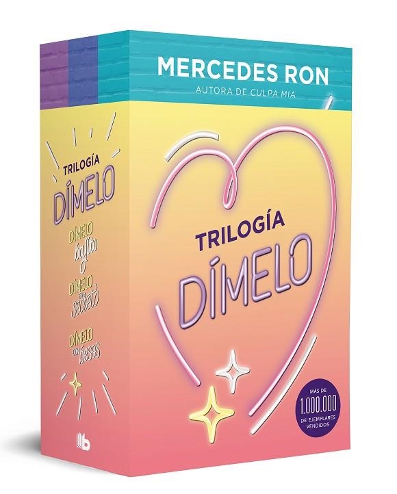 Trilogía Dímelo (pack con: Dímelo bajito | Dímelo en secreto | Dímelo con besos) | 9788413146157 | Mercedes Ron | Librería Castillón - Comprar libros online Aragón, Barbastro