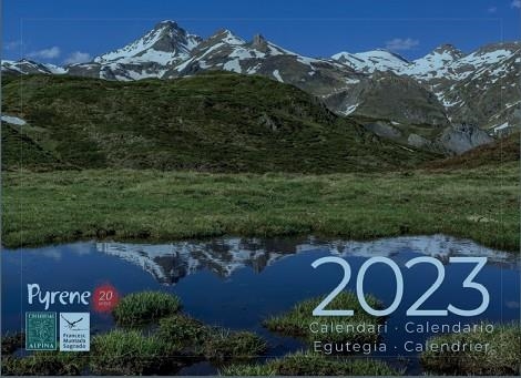 CALENDARIO PYRENE 2023 PIRINEOS ALPINA | 9788480909303 | MUNTADA, FRANCESC | Librería Castillón - Comprar libros online Aragón, Barbastro