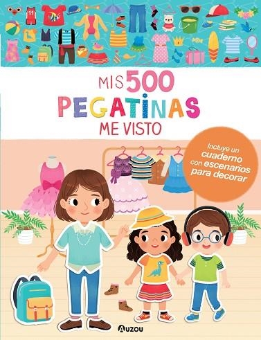 Mis 500 pegatinas. Me visto | 9791039509992 | Librería Castillón - Comprar libros online Aragón, Barbastro