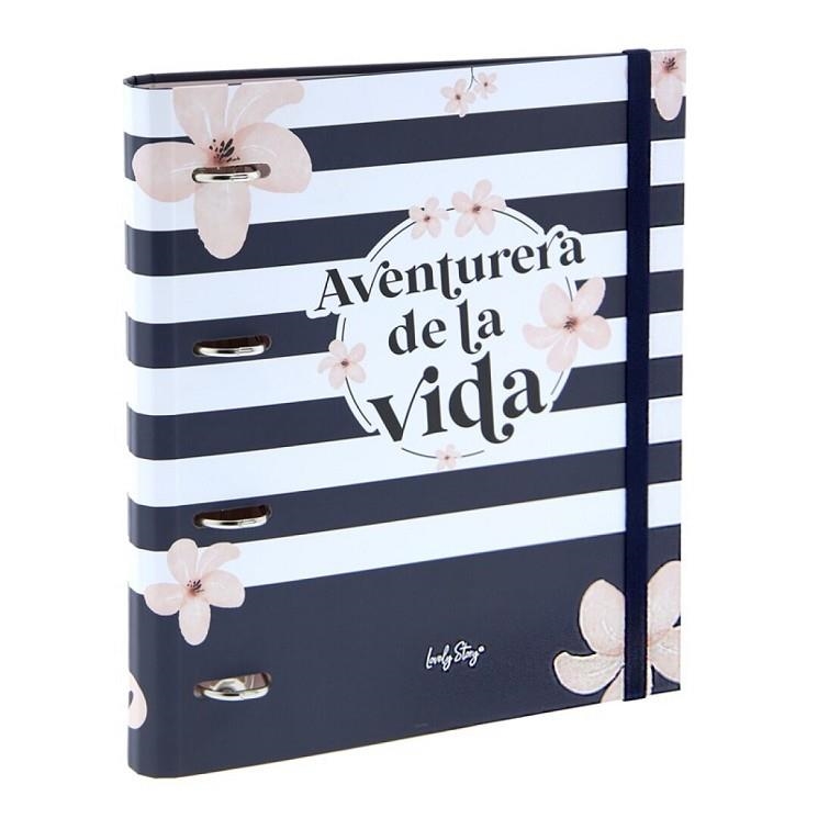 CARPEBLOCK- CARPETA 4 ANILLAS CON RECAMBIO- AVENTURERA DE LA VIDA- | 8435458015337 | Librería Castillón - Comprar libros online Aragón, Barbastro