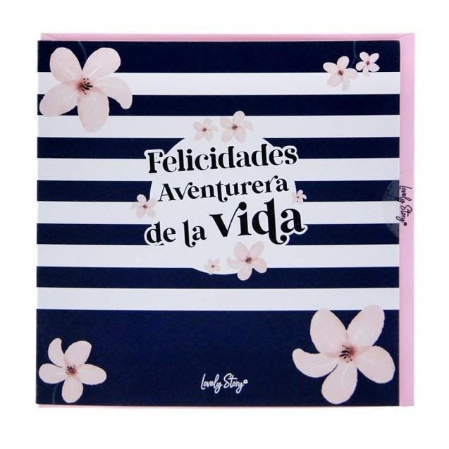 TARJETA DE FELICITACION - FELICIDADES AVENTURERA DE LA VIDA | 8435458015900 | Librería Castillón - Comprar libros online Aragón, Barbastro