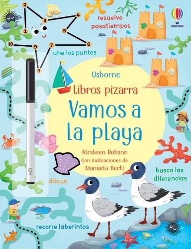 VAMOS A LA PLAYA LIBROS PIZARRA ACTIVIDA | 9781803701417 | Robson, Kirsteen | Librería Castillón - Comprar libros online Aragón, Barbastro