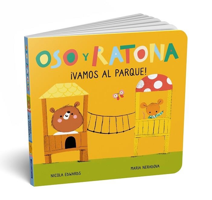 ¡Vamos al parque! (Oso y Ratona. Pequeña manitas) | 9788448860530 | Maria Neradova Nicola Edwards | Librería Castillón - Comprar libros online Aragón, Barbastro