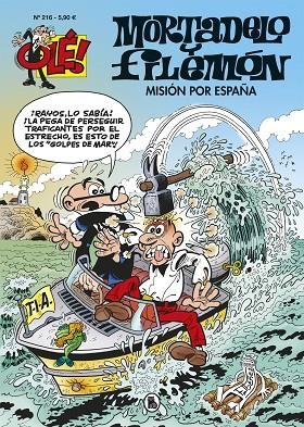 Misión por España (Olé! Mortadelo 217) | 9788402426918 | Francisco Ibáñez | Librería Castillón - Comprar libros online Aragón, Barbastro