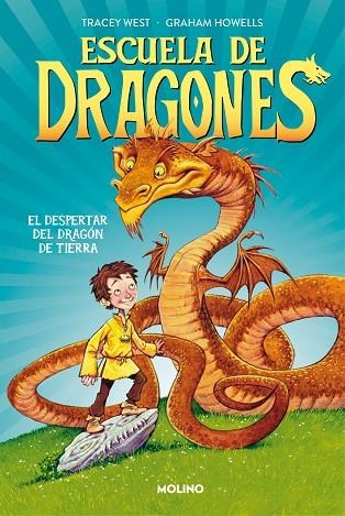 Escuela de dragones 1 - El despertar del dragón de tierra | 9788427224919 | Tracey West | Librería Castillón - Comprar libros online Aragón, Barbastro