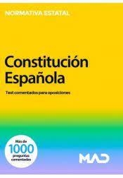 Constitución Española. Test comentados para oposiciones | 9788414258538 | USERO LOPEZ, JUAN CARLOS ; CARRILLO PARDO, CLARA INES ; TORRES FONSECA, FRANCISCO JESUS ; ROJO FRANC | Librería Castillón - Comprar libros online Aragón, Barbastro