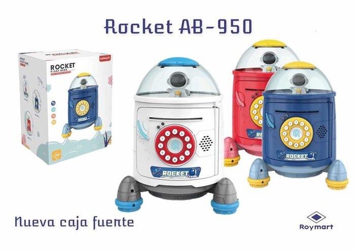 Hucha electronica rocket caja fuerte cohete | 8431234183009 | Librería Castillón - Comprar libros online Aragón, Barbastro