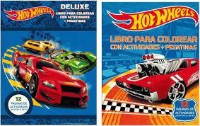 HOT WHEELS. LIBRO PARA COLOREAR CON ACTIVIDADES + | 9788415215936 | ABRAXAS | Librería Castillón - Comprar libros online Aragón, Barbastro