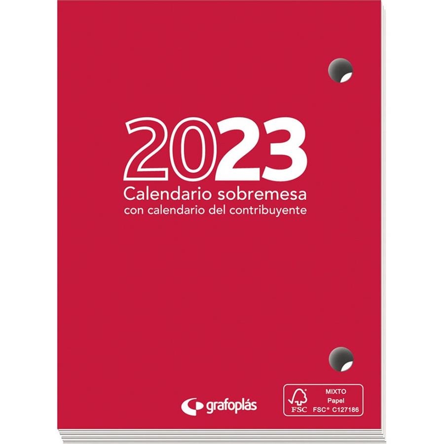 CALENDARIO TACO SOBREMESA 2023 (PARA SOPORTE 2 ANILLAS) | 8413623058945 | Librería Castillón - Comprar libros online Aragón, Barbastro