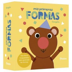 Mis primeras formas. Cofre con tres libros para bebés | 9791039517058 | Georgette | Librería Castillón - Comprar libros online Aragón, Barbastro