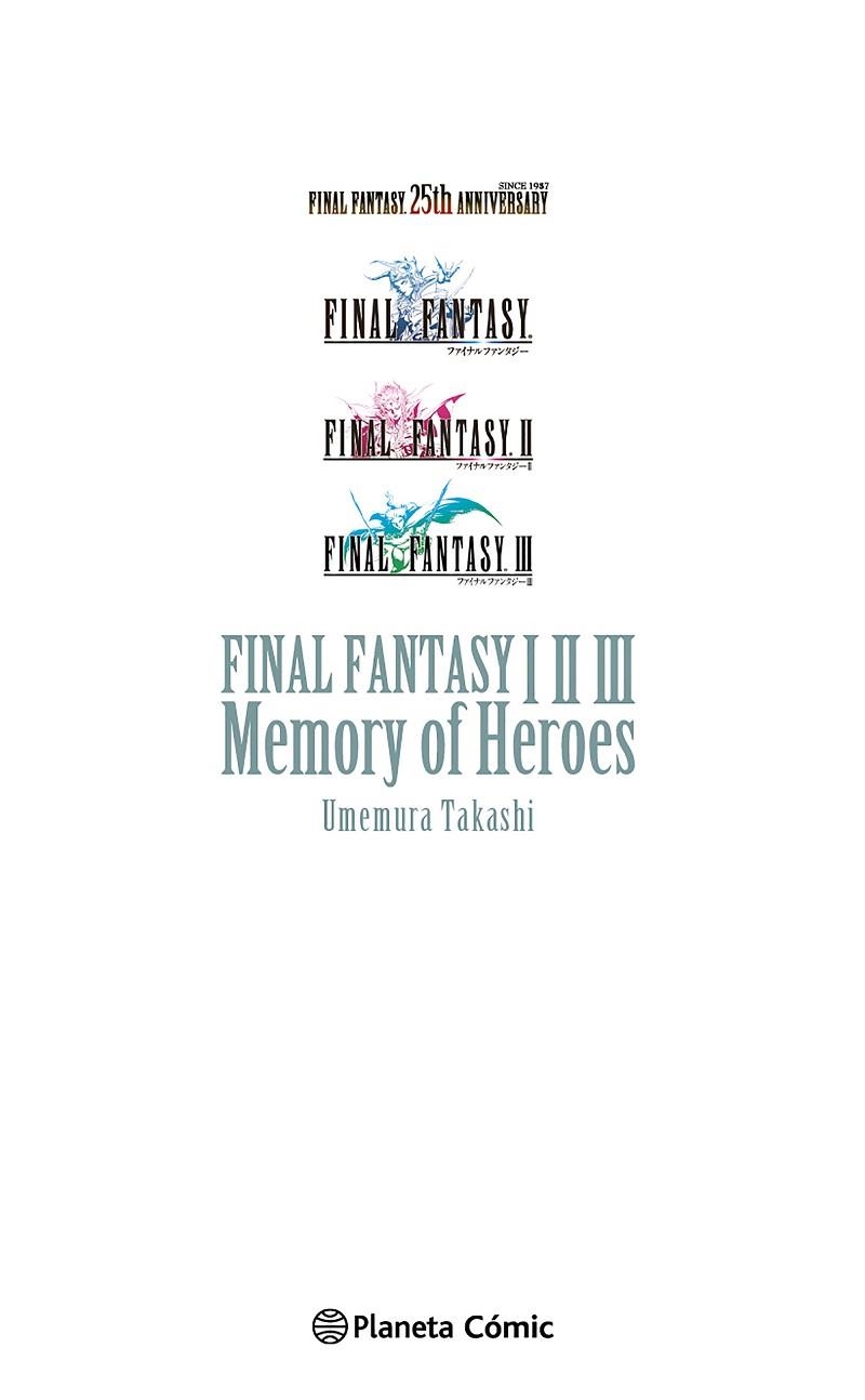 Final Fantasy I, II, III Memory of Heroes (novela) | 9788411129695 | Takashi Umemura | Librería Castillón - Comprar libros online Aragón, Barbastro