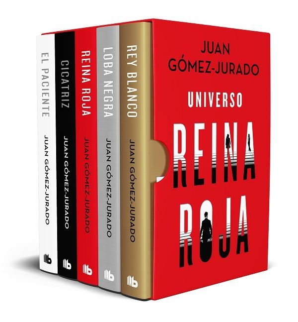 Universo Reina roja (Estuche con: con: Reina roja | Loba negra | Rey blanco | Ci | 9788413145044 | Juan GómezJurado | Librería Castillón - Comprar libros online Aragón, Barbastro