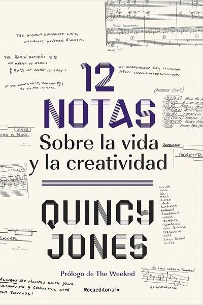 12 notas: Sobre la vida y la creatividad | 9788418417382 | Quincy Jones | Librería Castillón - Comprar libros online Aragón, Barbastro