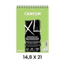 BLOC ACUARELA CANSON XL A5 25 HOJAS RECICLADO 160 GRAMOS | 3148950018717 | Librería Castillón - Comprar libros online Aragón, Barbastro