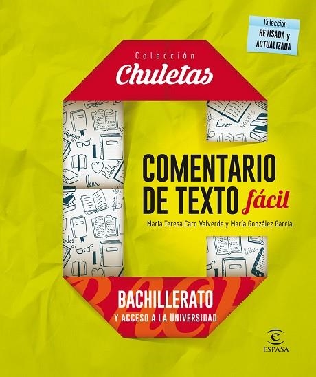 Comentario de texto fácil para bachillerato | 9788467046601 | Caro Valverde, María Teresa ; González García, María | Librería Castillón - Comprar libros online Aragón, Barbastro