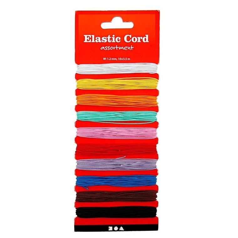 CORDON ELASTIC.1MM 10COL.X 3.5MT | 5707167902653 | Librería Castillón - Comprar libros online Aragón, Barbastro