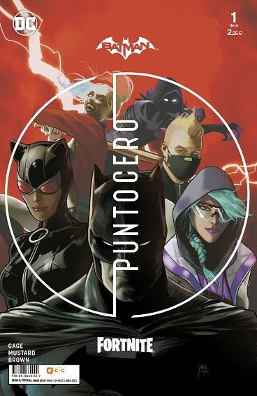 Batman/Fortnite: Punto cero núm. 01 de 6 | 9788418660009 | Mustard, Donald ;  N. Gage, Christos | Librería Castillón - Comprar libros online Aragón, Barbastro