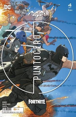 Batman/Fortnite: Punto cero núm. 04 de 6 | 9788418742156 | Mustard, Donald ; N. Gage, Christos | Librería Castillón - Comprar libros online Aragón, Barbastro